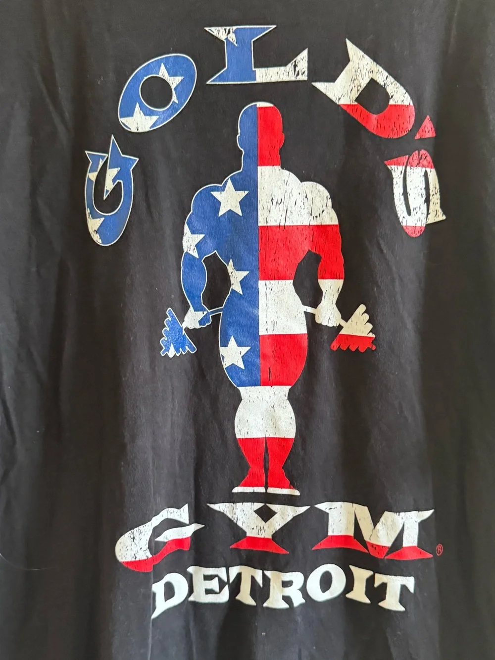 Golds Gym Detroit Tshirt 2XL